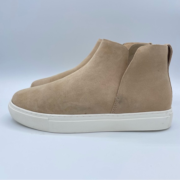 Birdies The Falcon Suede Sneaker Boot 9 Oat - Picture 6 of 16